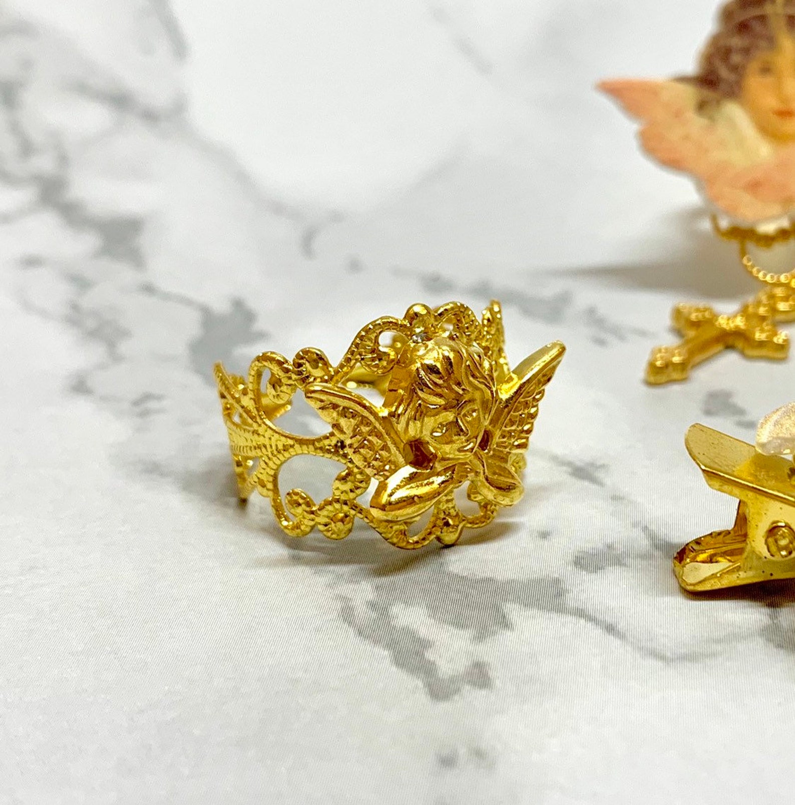 Soft Blessings Hair Clip Aesthetic Hair Pins With Moon Resin Etsy