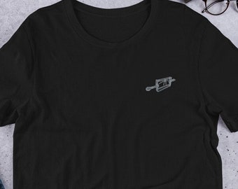 Camiseta de trampero, camiseta bordada, camiseta de trampero, camiseta de hombre, camiseta de captura, camisa de captura, camisa de cazador, camiseta de caza