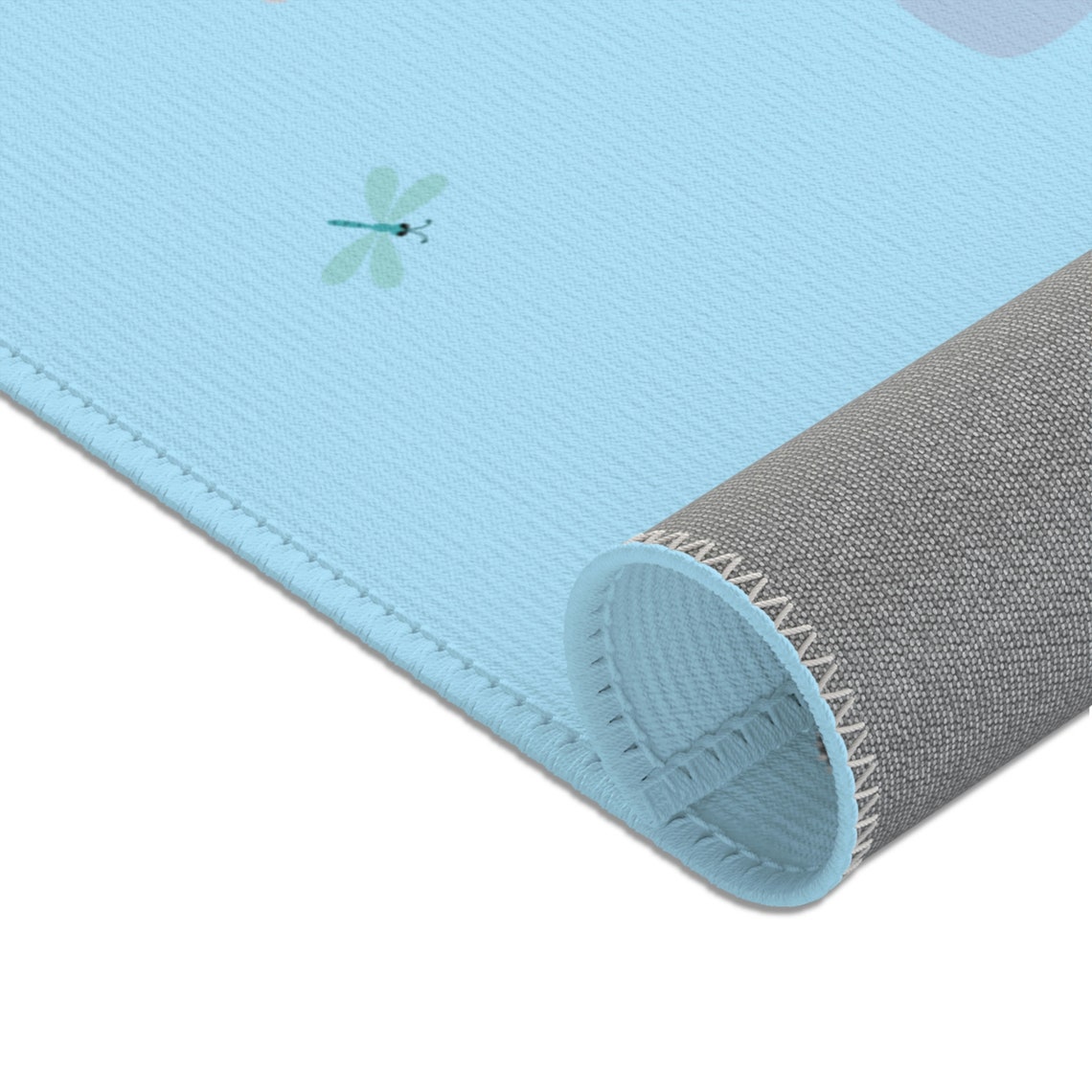 Nursery Rug Blue, Nursery Rug, Baby Shower Gift, Nursery Blue, Nursery