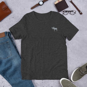 Moose T-shirt, Hunting T-shirt, Mens Moose T-shirt, Womens Moose T-shirt, Mens Moose, Womens Moose Tee, Mens Hunting T-shirt