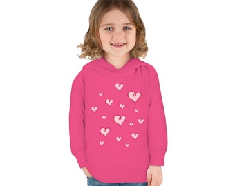 Hearts Hoodie, Kids Hoodie, Toddler Hoodie, Girls Hoodie, Boys Hoodie, Childrens hoodie, Kids Sweater, Back to school, Purple Hat Studio