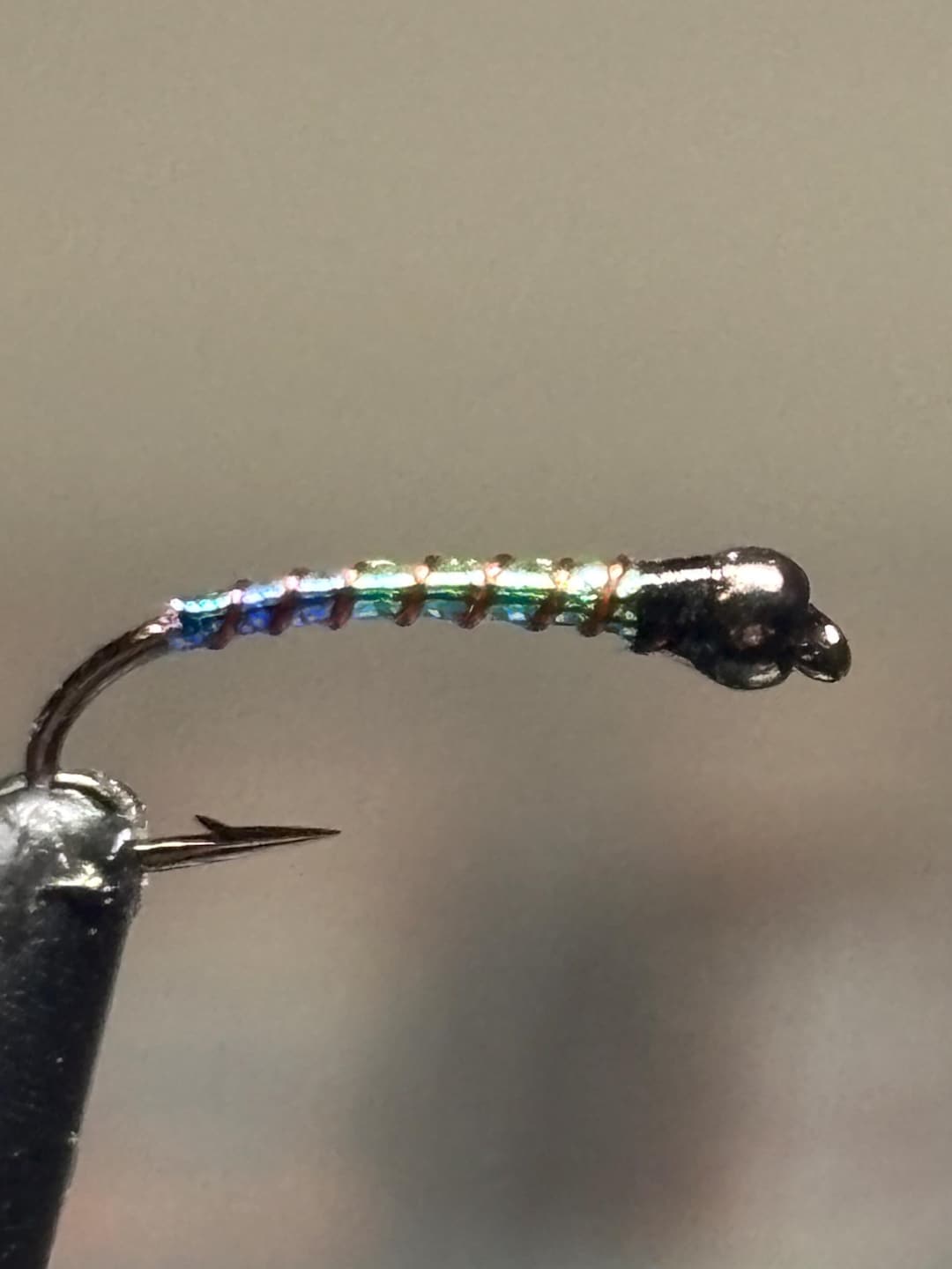 Opal Fly Chromie Chironomid Fly Fishing Lure, Opal Tinsel, Red Wire - Etsy