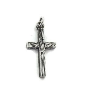 Cross Charm Pendant .925 Sterling Silver!!