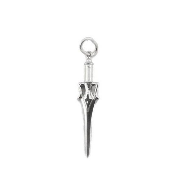 MOTU Sword Charm Pendant .925 Sterling Silver He-man Masters of the Universe