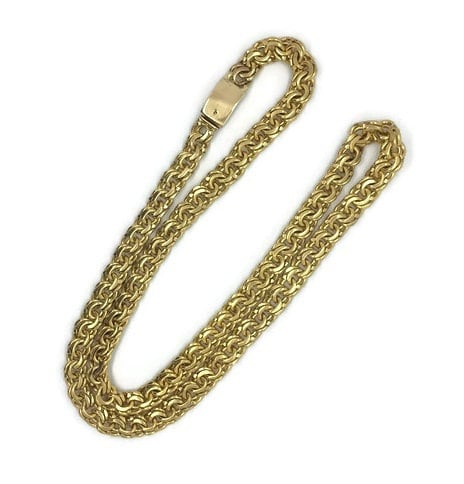 Gold chino link chain online
