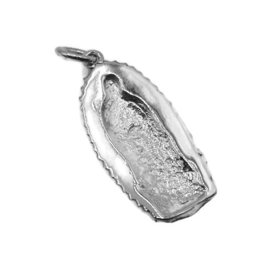 799646c01 Virgin Mary (virgen De Guadalupe) Pendant .925 Sterling Silver. - Etsy