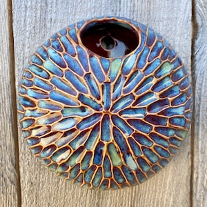 Made to order handmade pottery wall vase