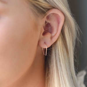 Single Horseshoe Earring