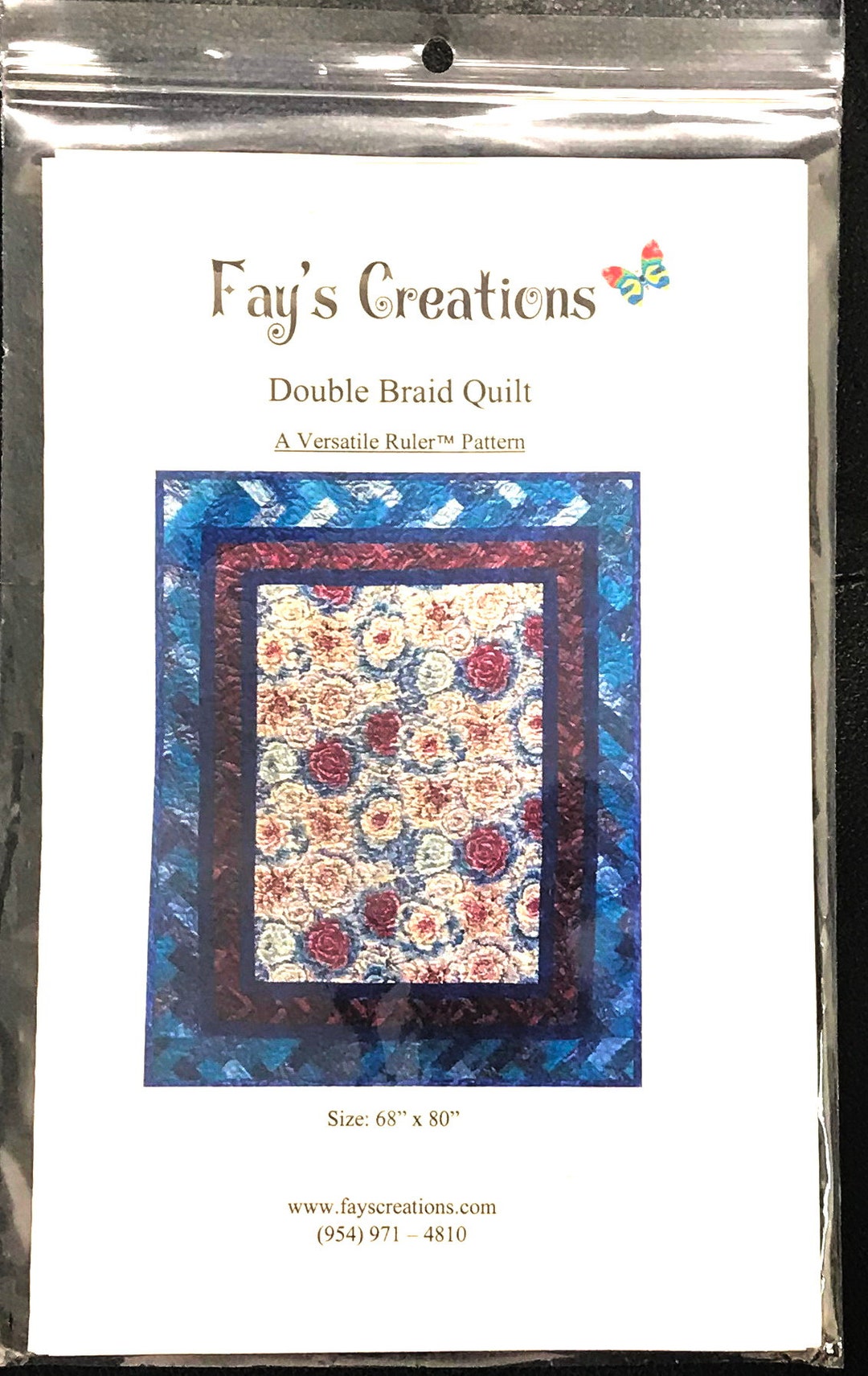 Double Braid Quilt Pattern A Versatile Ruler Design - Etsy Canada
