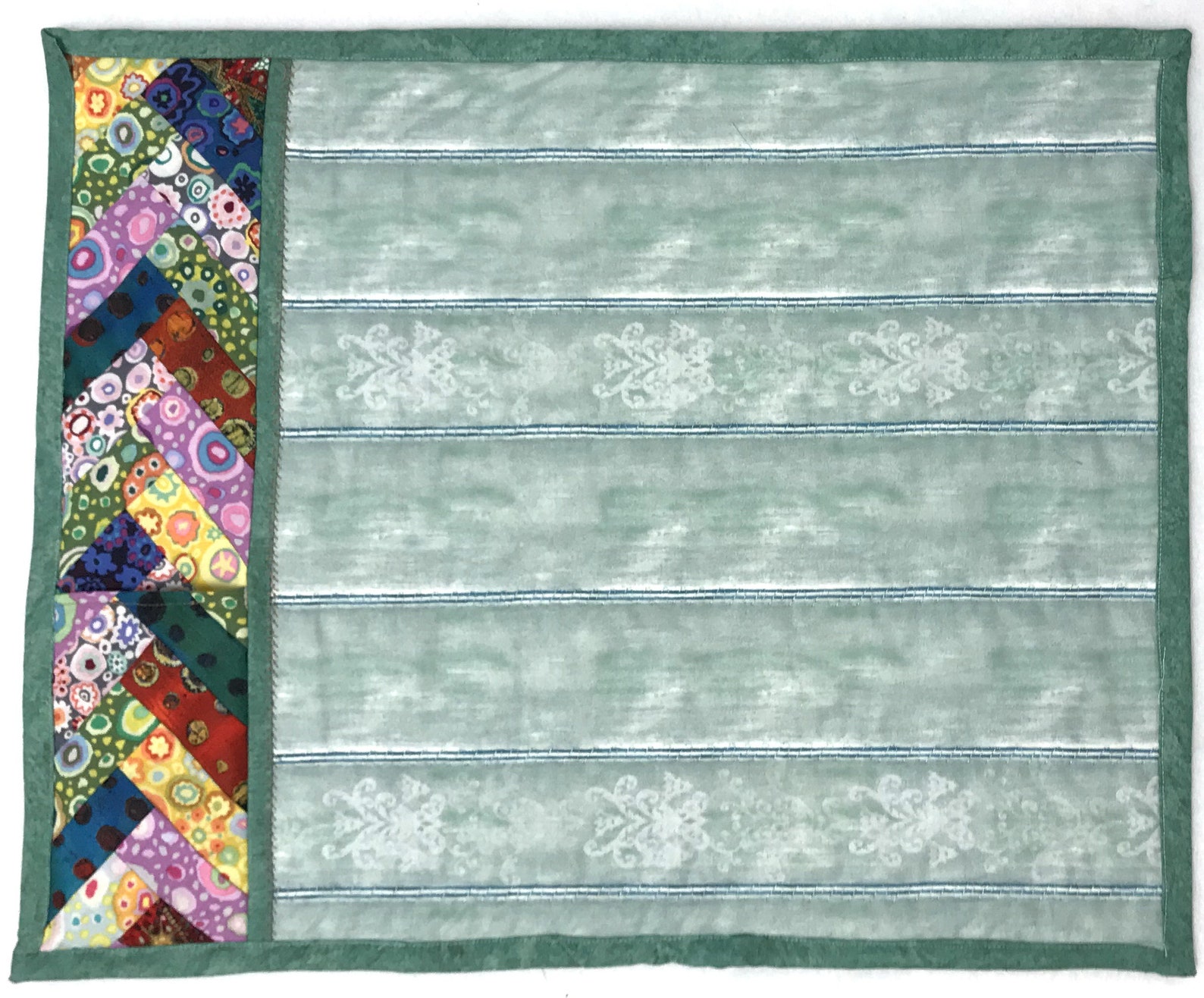 Braid Pocket Placemat Pattern A Versatile Ruler Design Etsy