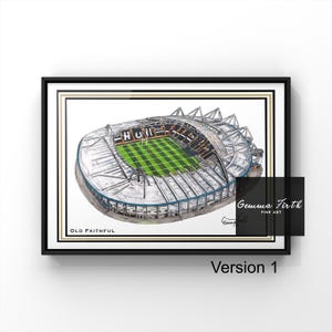 Drawing of The MKM Stadium, Hull FC inspired drawing | Rugby Prints | Rugby League Decor | A4 A5 A3 Rugby Print | Hull Rugby League
