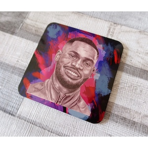 Dave inspired music Coaster Rapper Original Artwork Original Drawing