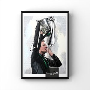 Eddie Howe Zeichnung A4-A5-A3-Druck-Bleistift-Zeichnung | Fußball Poster | Geburtstagsgeschenk | Fußball Dekor | Landespokalsieger | Geordie Fans