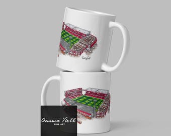 Drawing of the City Ground Inspired Mug Original Artwork