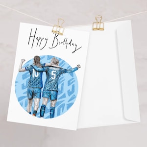 Lionesses Pencil Drawing Birthday Card A5 Size Handmade HAMMER CARD