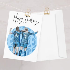 Lionesses Pencil Drawing Birthday Card A5 Size Handmade HAMMER CARD