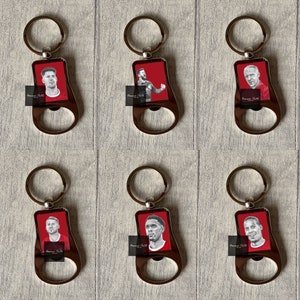 Football Keyring | Liverpool Fan gift | Liverpool Portraits | Football Gifts