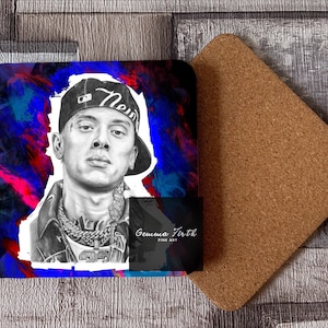 Dessin de la célèbre chanteuse Cent C inspiré des oeuvres d&#39;art originales du rappeur Coaster