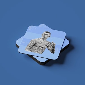 Dessous de verre inspiré de Phil Foden