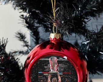 Mikey Lewis Inspired Watercolour Portraits Christmas decorations Handmade, Rugby League Christmas Decoration, Rugby League gifts, Robins