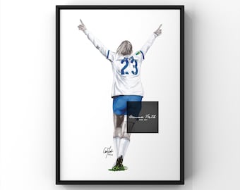Signiertes Foto Von Alessia Russo – England Lionesses Fußballerin, 15,2 X 10,2 Cm, Hochwertiger Hochglanzdruck, Perfektes Geschenk Für Fans