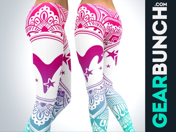 Aries Leggings for Women, Colorful Printed Workout Leggings Aries