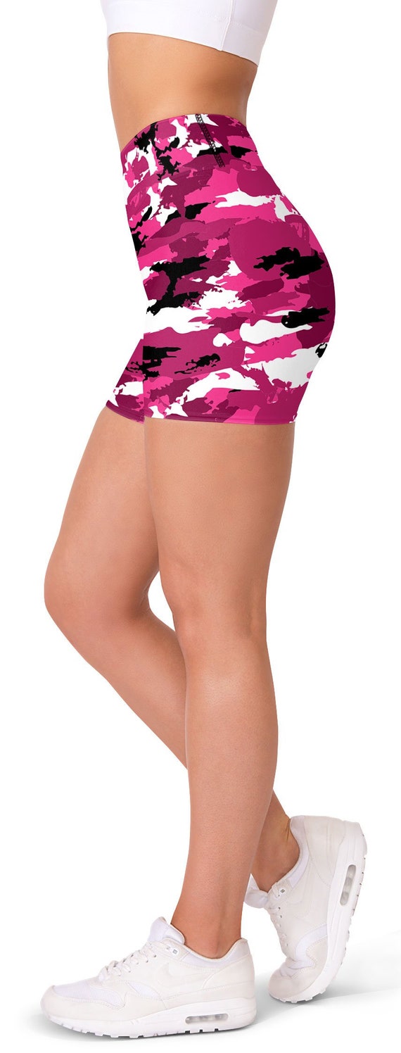 Camo yoga shorts hotsell