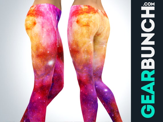 Galaxy Leggings, Workout Leggings for Women, Yoga Pants for Her