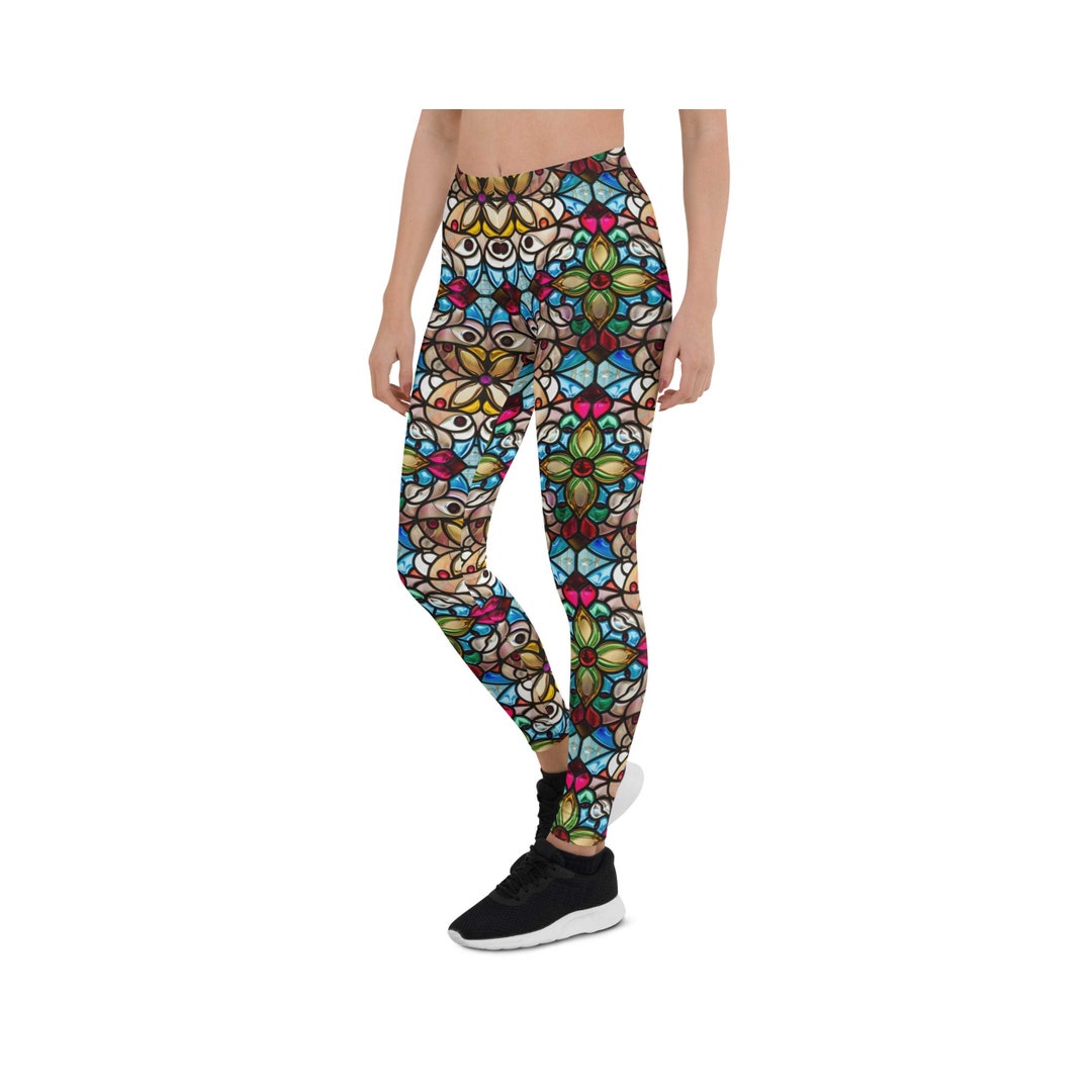 Stained Glass Printed Pants