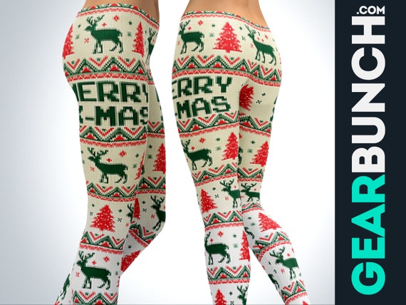 Ugly Christmas Printed Leggings for Women, Best Christmas Gift for Her,  Sexy Yoga Pants, Tiktok Leggings, Plus Size High Waist Leggings -   Canada