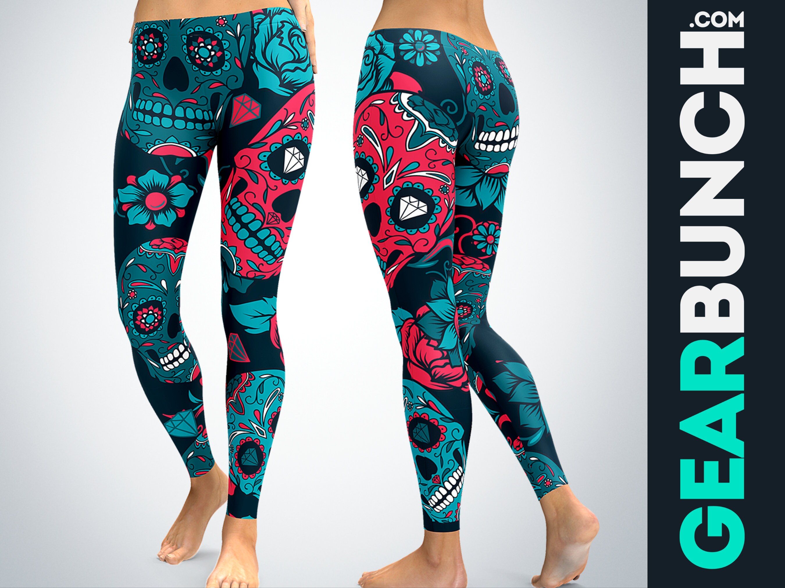 Sugar Skull Leggings -  Canada