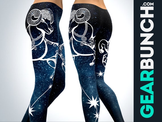 Aries Leggings for Women, Colorful Printed Workout Leggings Aries Wife  Girlfriend Birthday Gift for Aries Girl Astrology Stars Constellation -   Canada