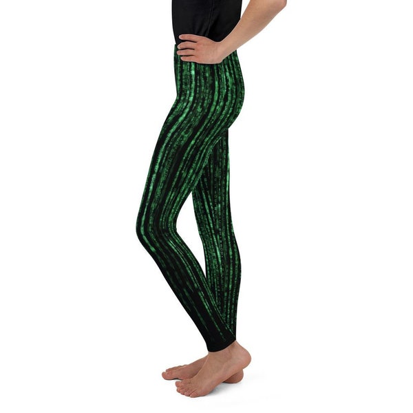 Matrix Inspired Youth Leggings