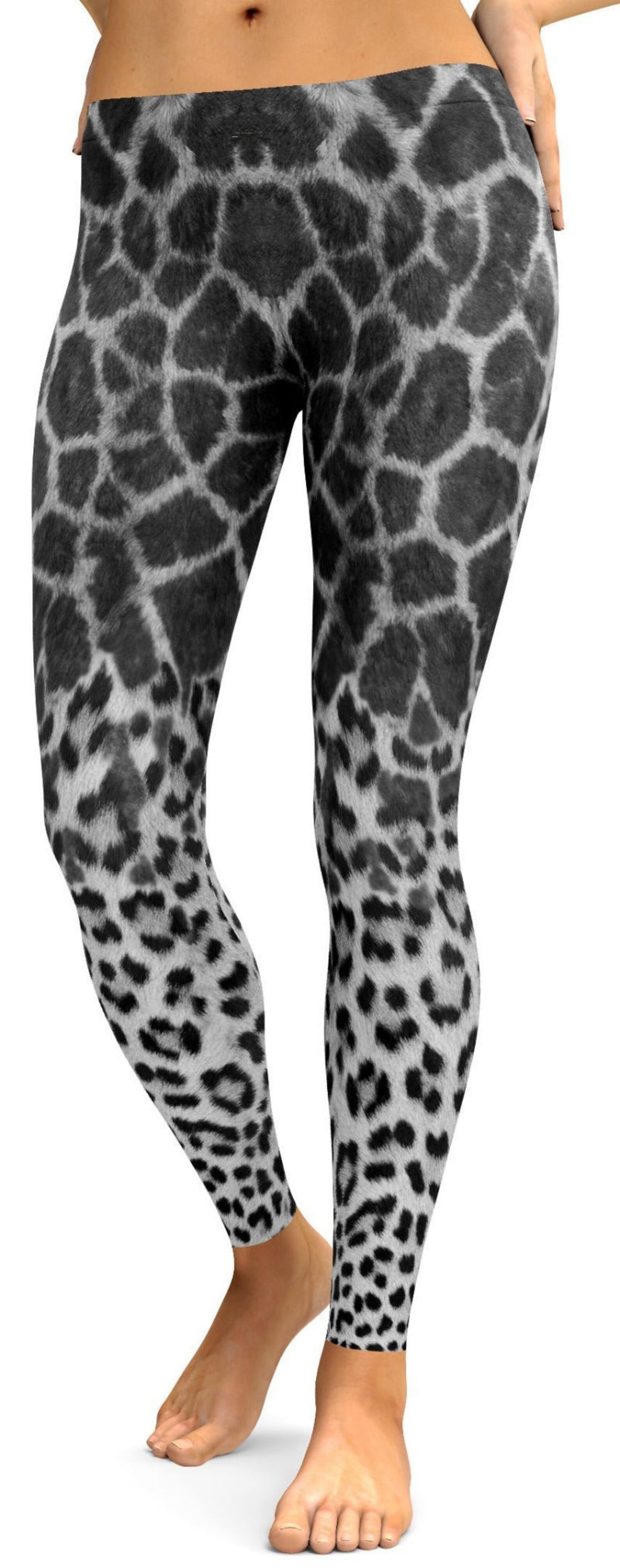 The Gianna Leopard Panel Sculpting Leggings main image 1