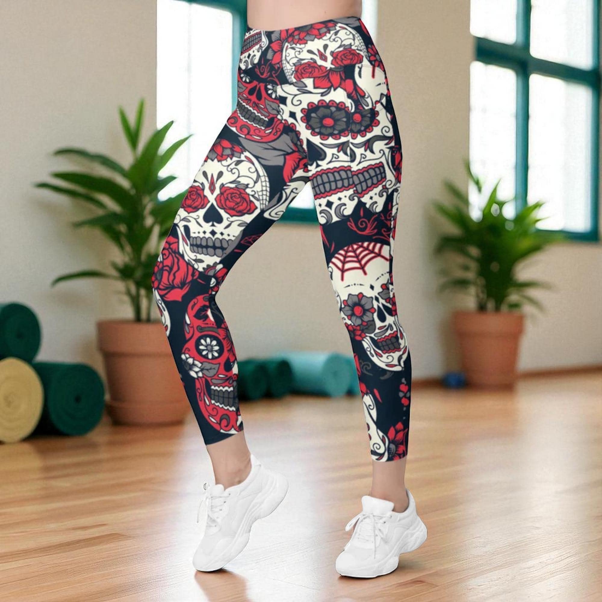 Sugar Skull Leggings UK