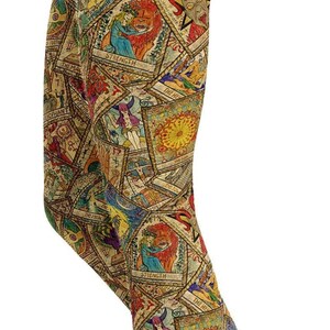 Leggings de cartas de tarô