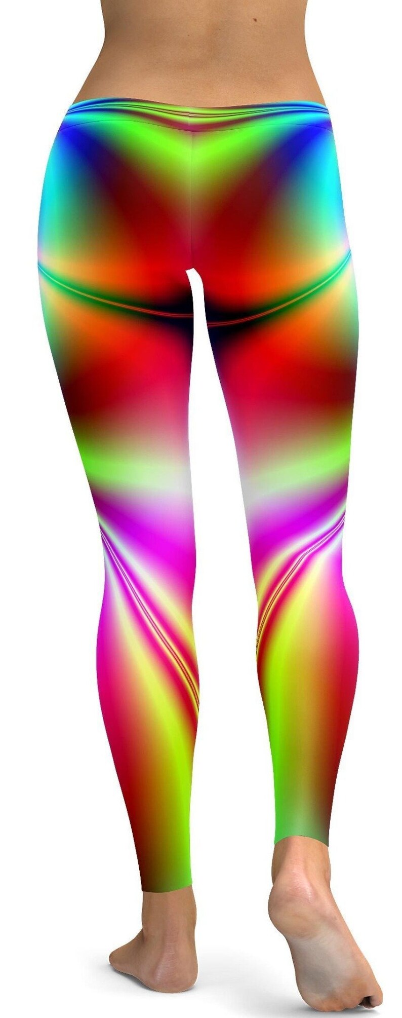 Blue Psychedelic Women's Leggings