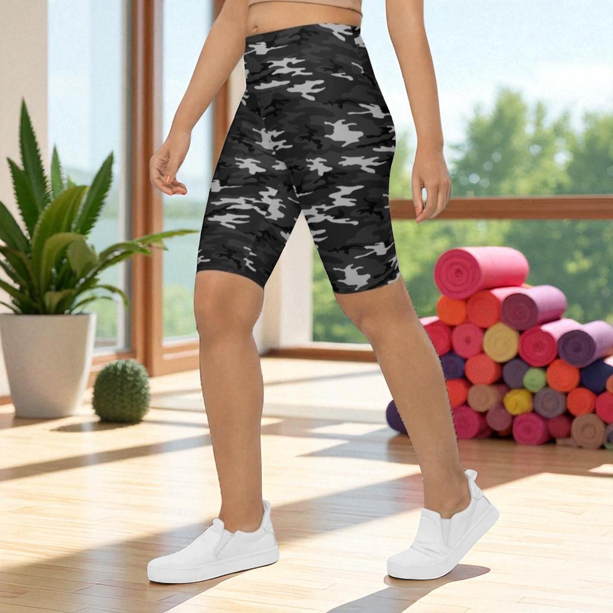 Grey Biker Shorts New Zealand