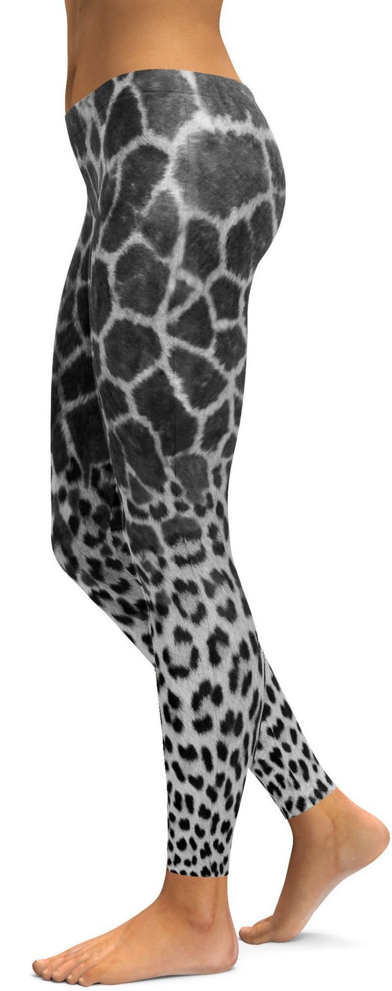 The Gianna Leopard Panel Sculpting Leggings main image 0