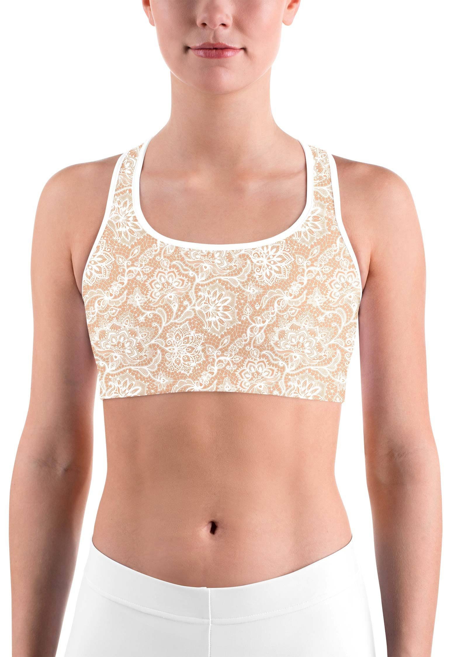 Women's Full Coverage Front Closure Wire Back Support Posture Bra 2PC  (Beige And White) Woman's Sports Bra Women Support Bras Women Bras Wireless  Front Closure Medium Sports Bra No Wire Bra Women 