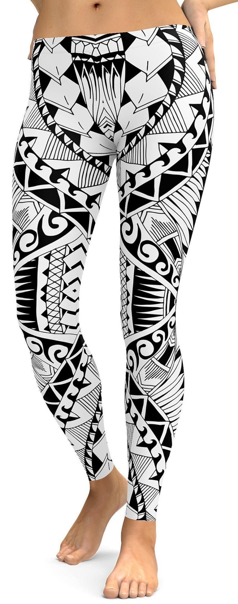 Maori Legging Purple Style LT6