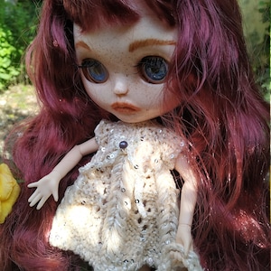 dress and backpack for blythe dolls