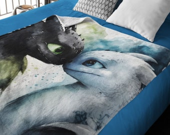 Toothless Dragon Tail Blanket How to Train Your Dragon Lap Blanket Snuggle Sack Sleeping Bag How to Train Your Dragon Etsy Canada