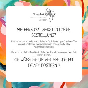 Einhorn Poster 3er Set mit positiven Affirmationen, Aquarell Wandbild Kinderzimmer, Glaubenssätze Kind, Zauberhafte Mutmach Geschenk image 10