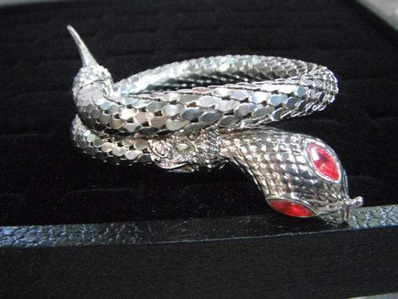 Silver Snake bracelet - image 4