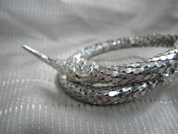 Silver Snake bracelet - image 3