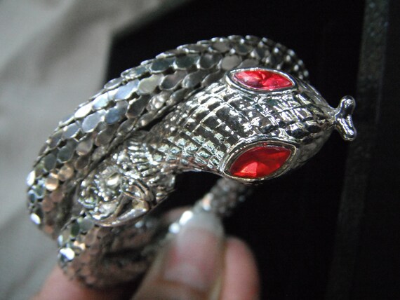 Silver Snake bracelet - image 5