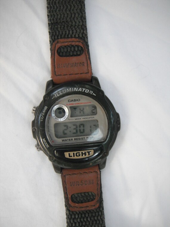 Casio illuminator watch price sale