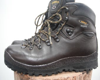 Asolo Womens Hiking Boot Work Boot Size-9 All Leather Waterproof