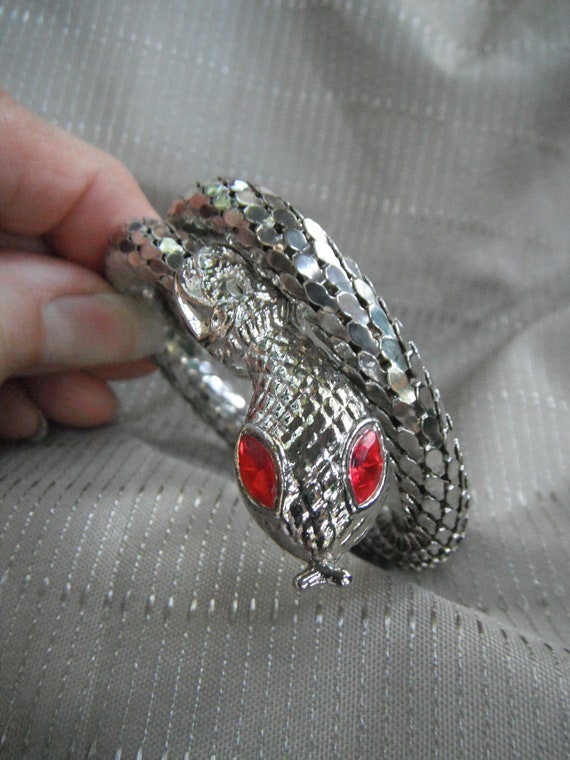 Silver Snake bracelet - image 7